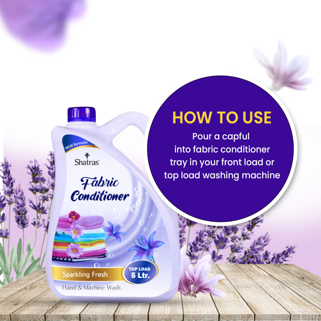 Fabric Conditioner – Sparkling Fresh Softness in Every Wash (5L-Blue)