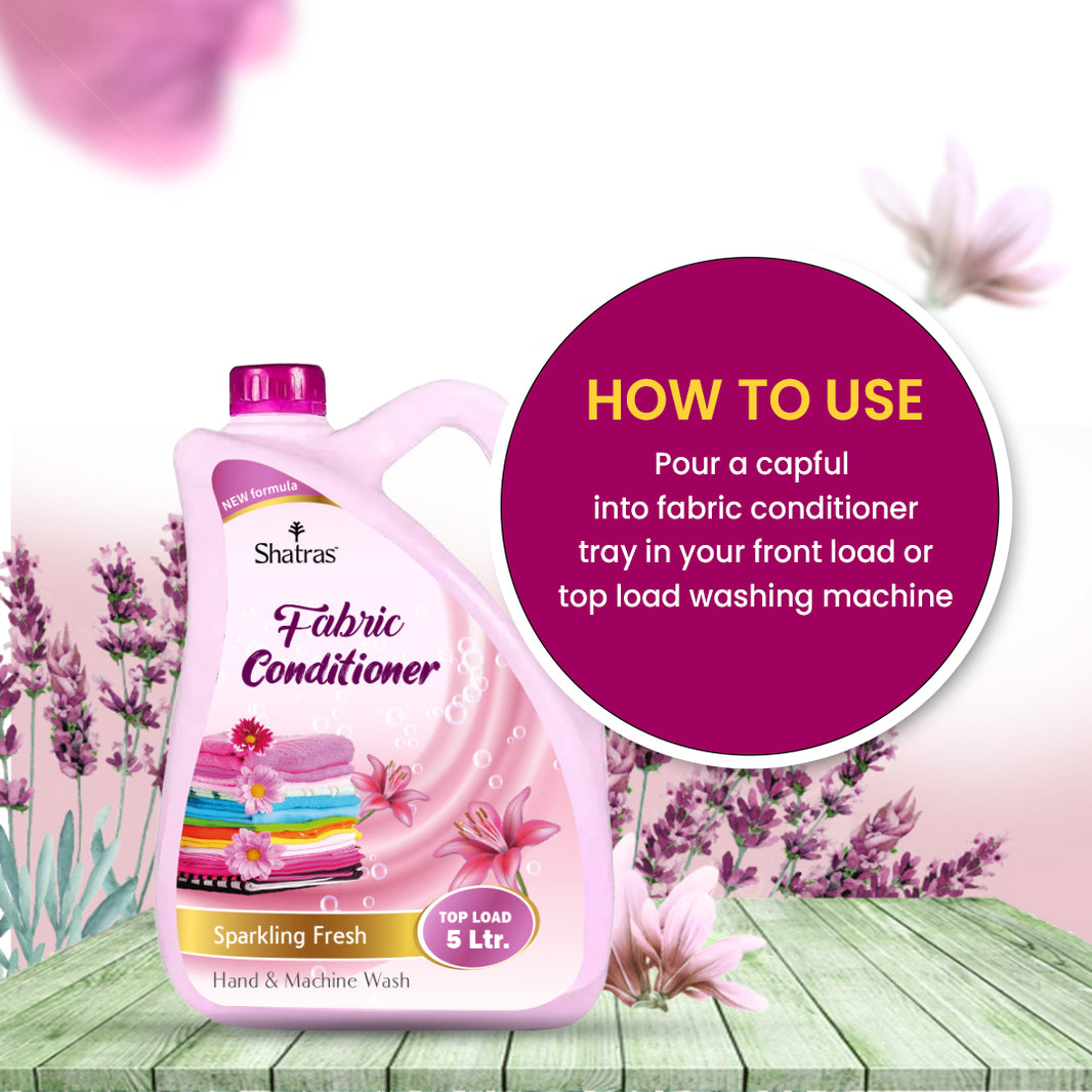 Fabric Conditioner – Sparkling Fresh Softness in Every Wash (5L-Pink)