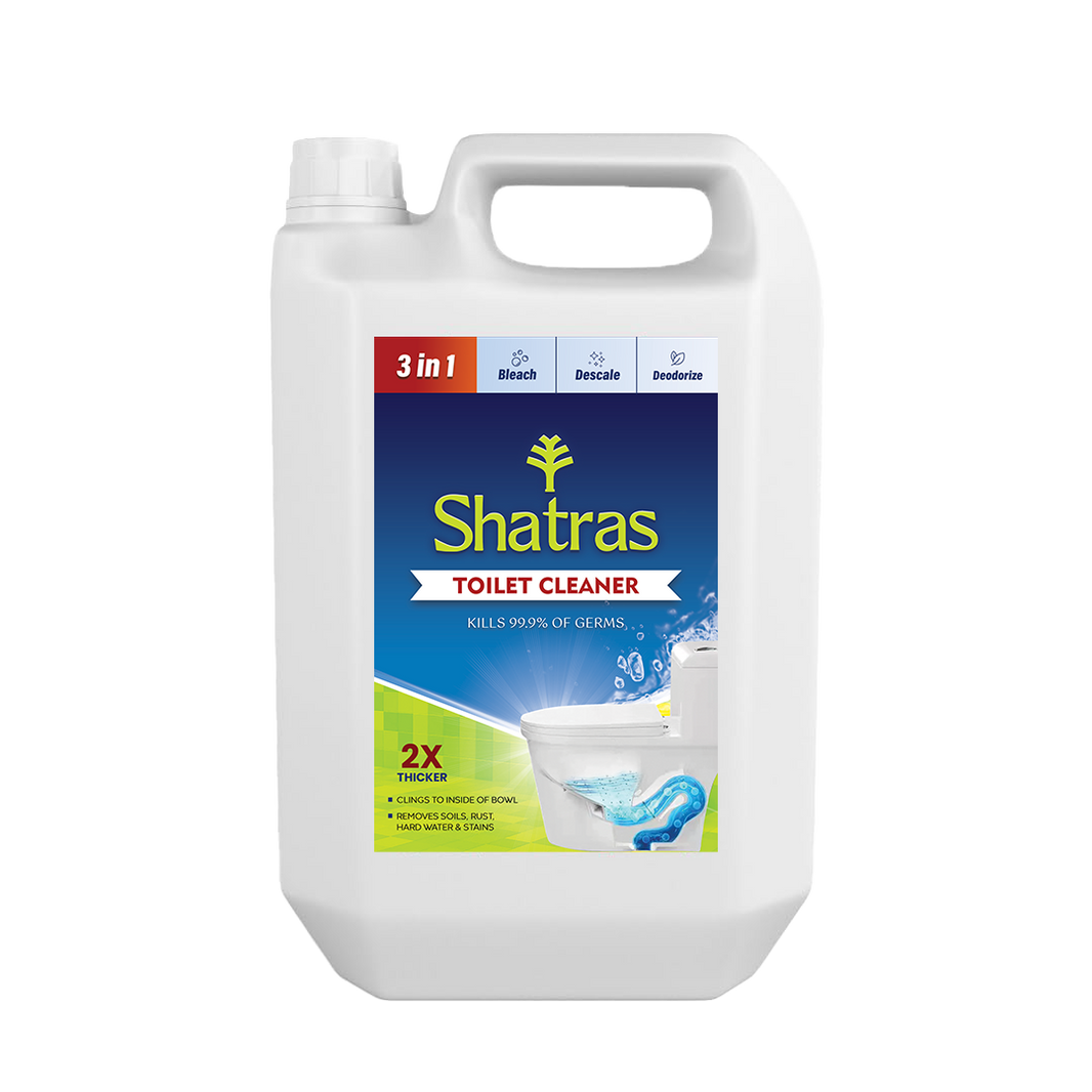 Shatras Disinfectant Toilet Cleaner | Removes Toughest Stains With Sparkling Shine |Kills 99.9% Germs