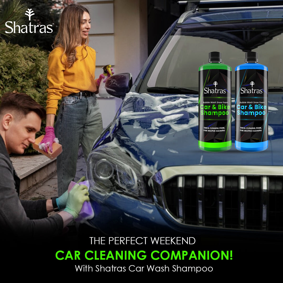 Bike shampoo for sparkling finish