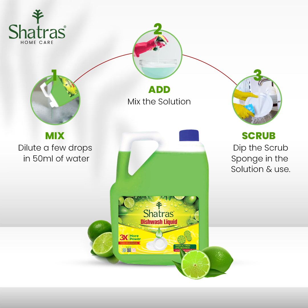 Concentrated eco-friendly dish wash liquid