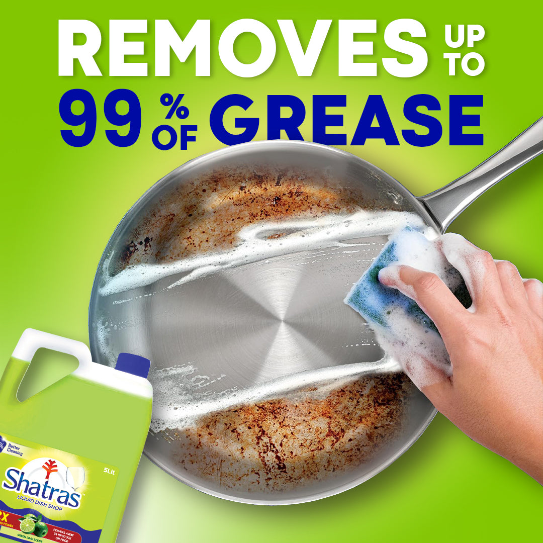 Dish wash for tough grease