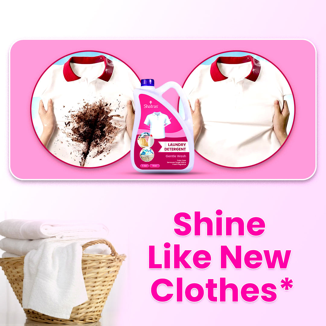 Laundry Detergent – LINTelligent Clean for Long-Lasting Clothes (Pink)