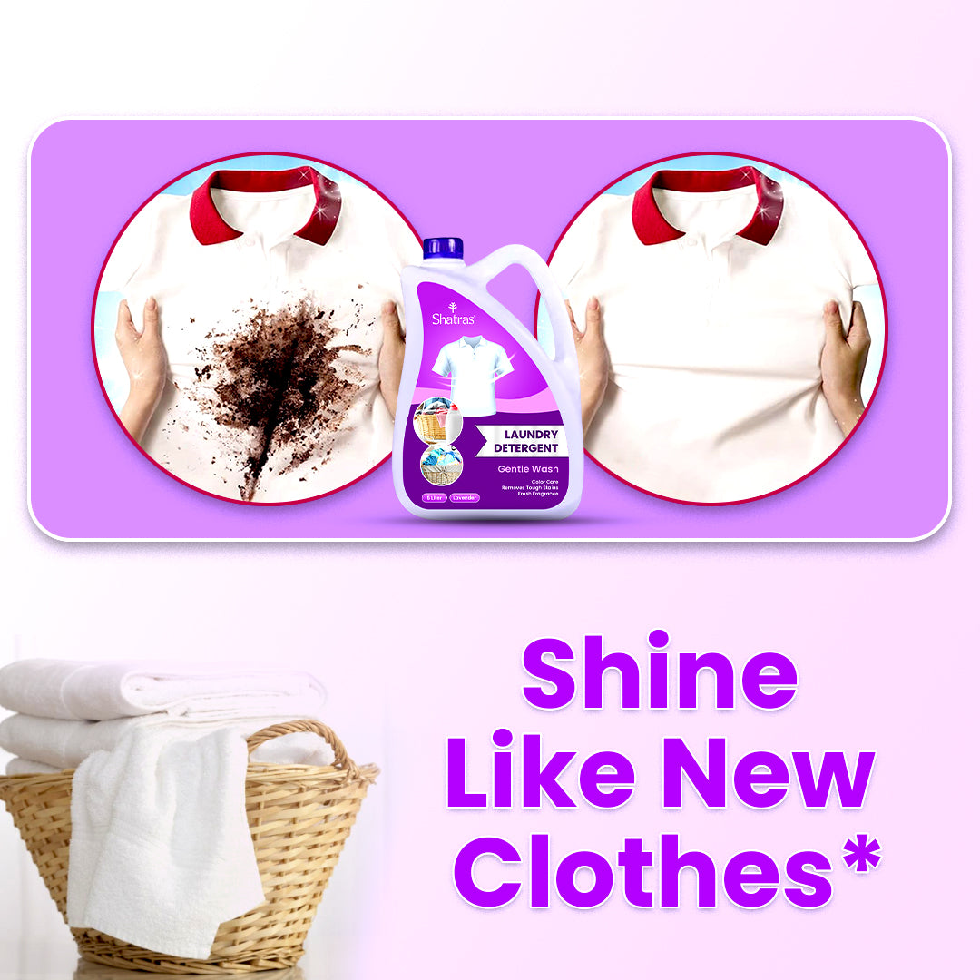 Laundry Detergent – LINTelligent Clean for Long-Lasting Clothes (Purple)