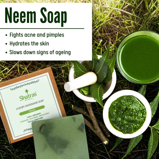 Organic neem soap