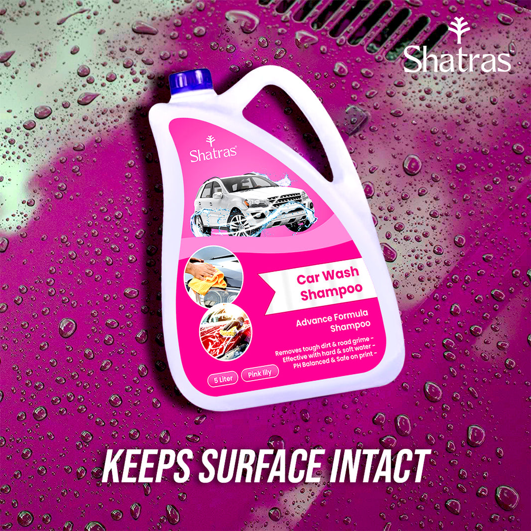 Super Foam Car Wash Shampoo – Thick Snow Foam for a Sparkling Clean Pink
