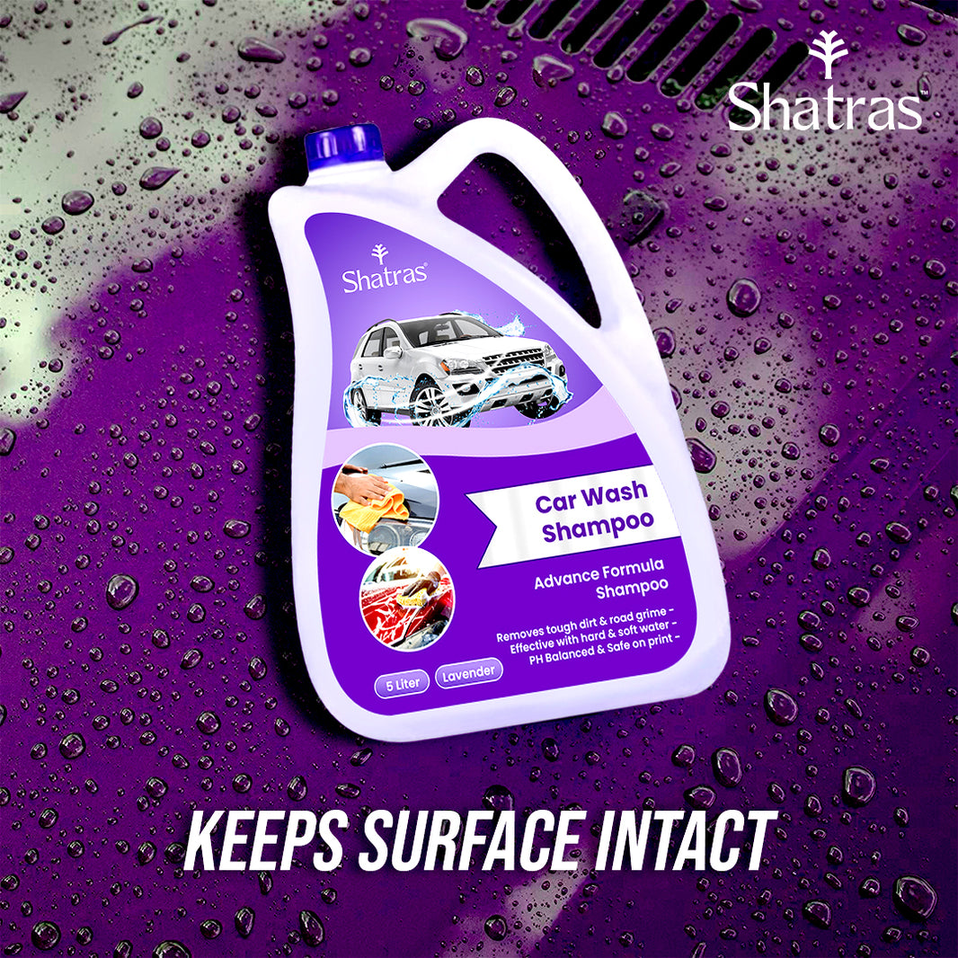 Super Foam Car Wash Shampoo – Thick Snow Foam for a Sparkling Clean Purple