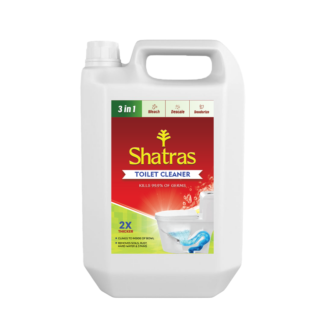 Shatras Disinfectant Red Toilet Cleaner | Kills 99.9% Germs | Advanced Thicker Formula | Provides Long Lasting Freshness