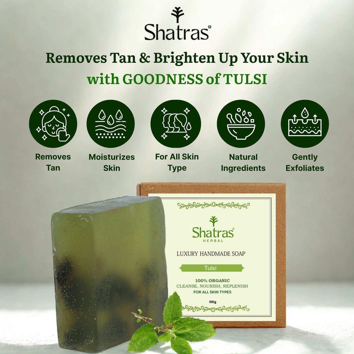 Natural Tulsi soap