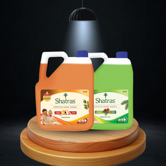 Shatras Handwash Liquid Refill Can - Refresh Pine & Sandalwood