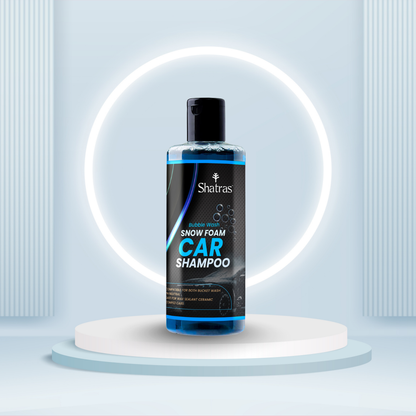 Shatras Snow Foam Car Shampoo – 300 ml Deep Clean with Rich Foam (Blue)