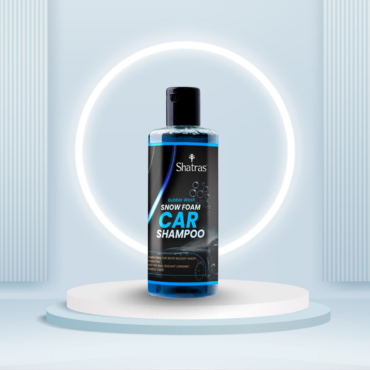 Shatras Snow Foam Car Shampoo – 300 ml Deep Clean with Rich Foam (Blue)