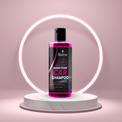 Shatras Snow Foam Car Shampoo – 300 ml Deep Clean with Rich Foam (Pink)