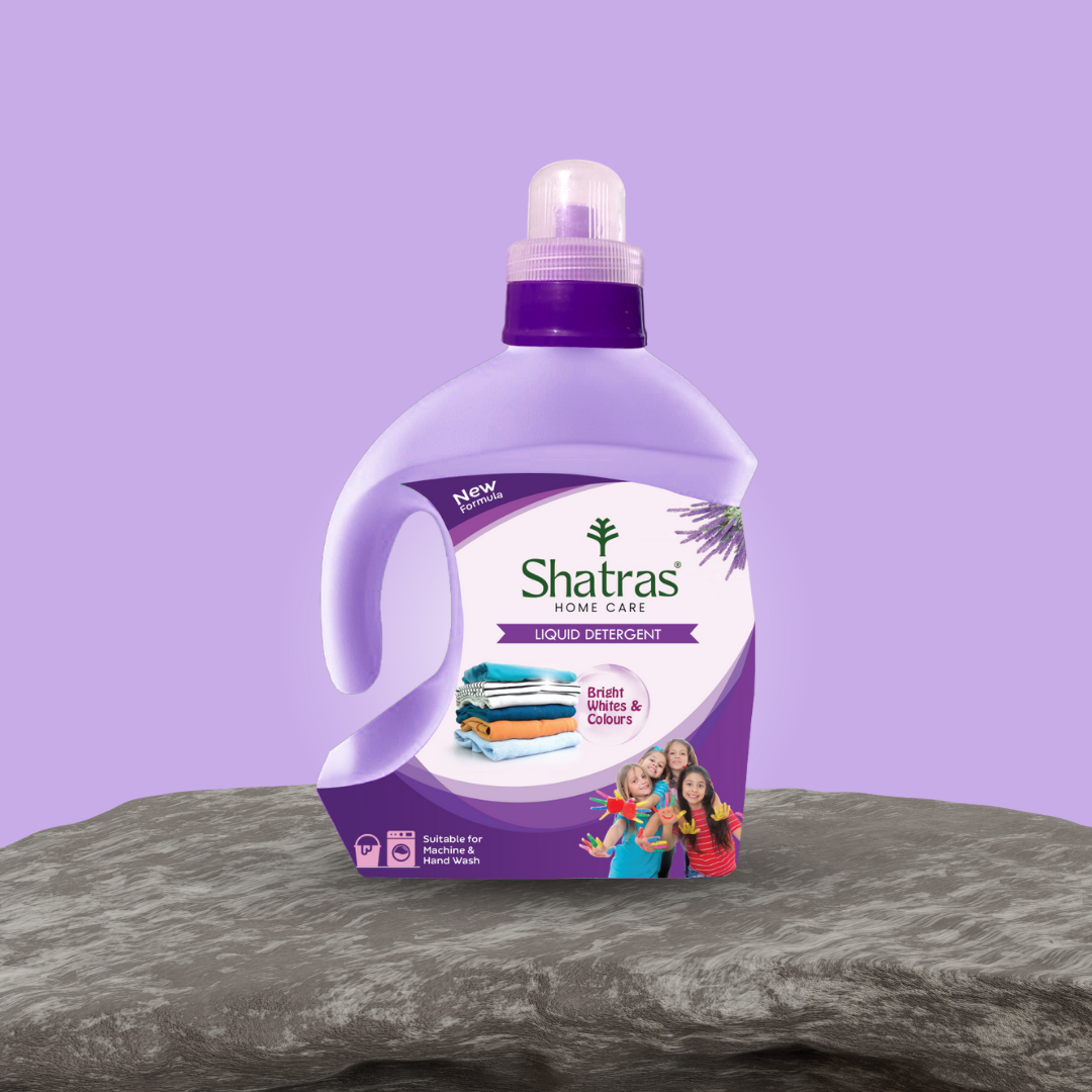 Shatras Eco-friendly 1 Liter Laundry Liquid Detergent (Purple)