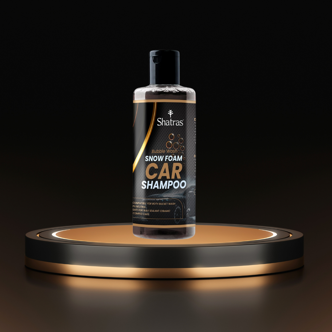Shatras Snow Foam Car Shampoo – 300 ml Deep Clean with Rich Foam