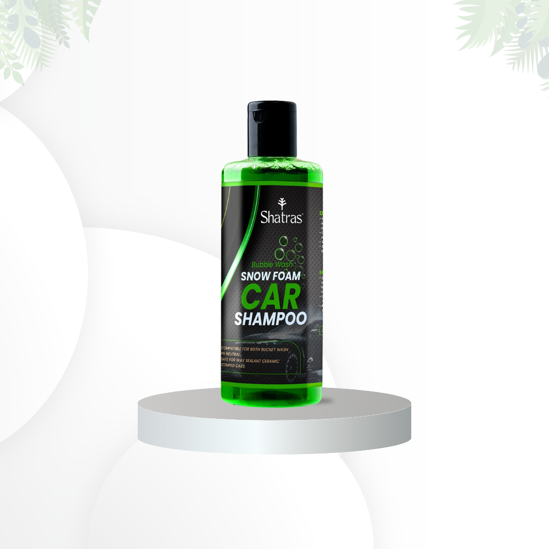 Shatras Snow Foam Car Shampoo – 300 ml Deep Clean with Rich Foam (Green)