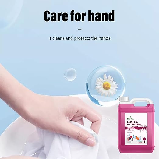 Shatras Pink Lily Liquid Detergent Pack of 2 (10L Pink)