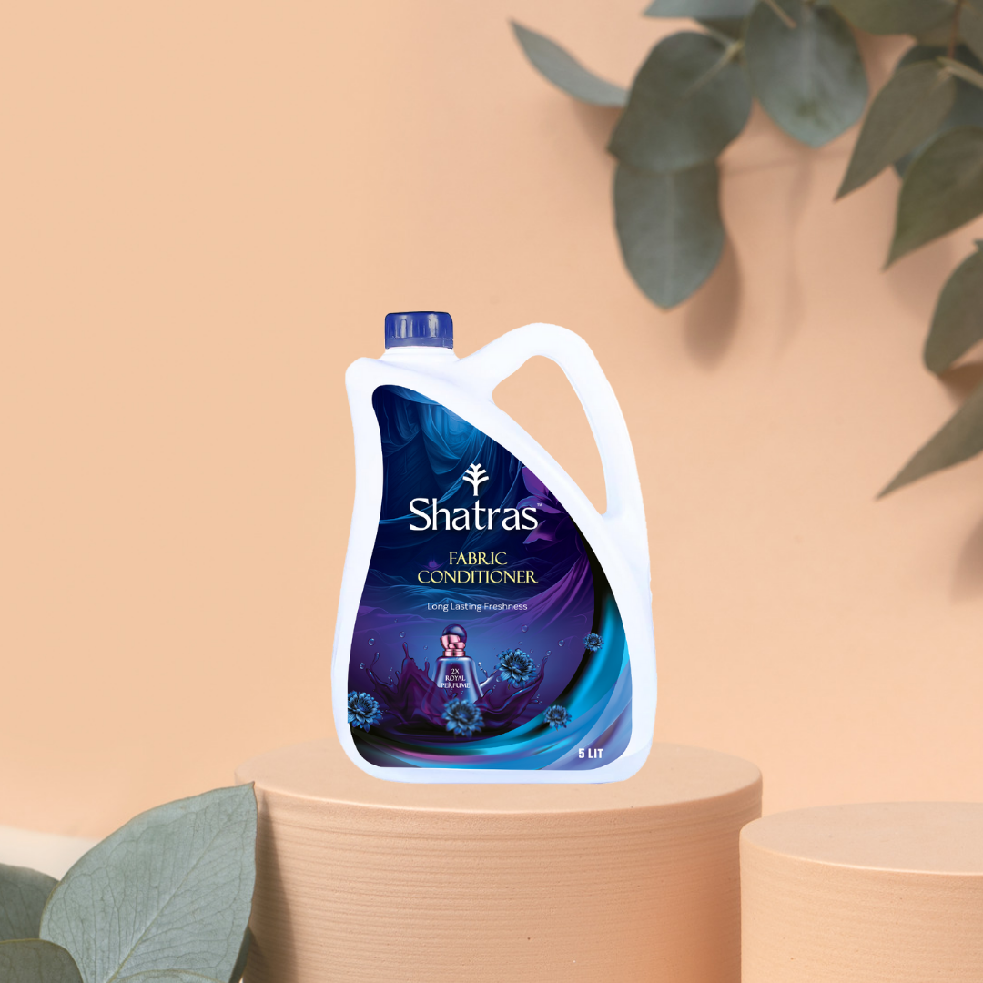 Shatras Fabric Conditioner 2X – Long Lasting Freshness & Softness for Every Wash(Blue)