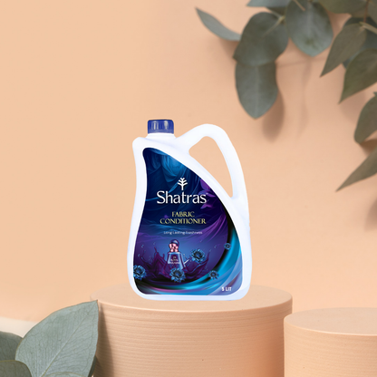 Shatras Fabric Conditioner 2X – Long Lasting Freshness & Softness for Every Wash(Blue)