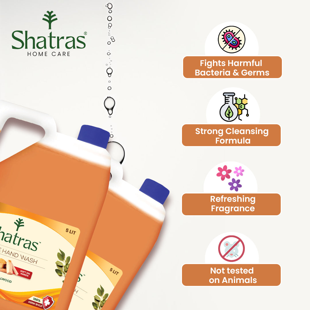 Shatras Natural Goodness Of Sandalwood Hand Wash