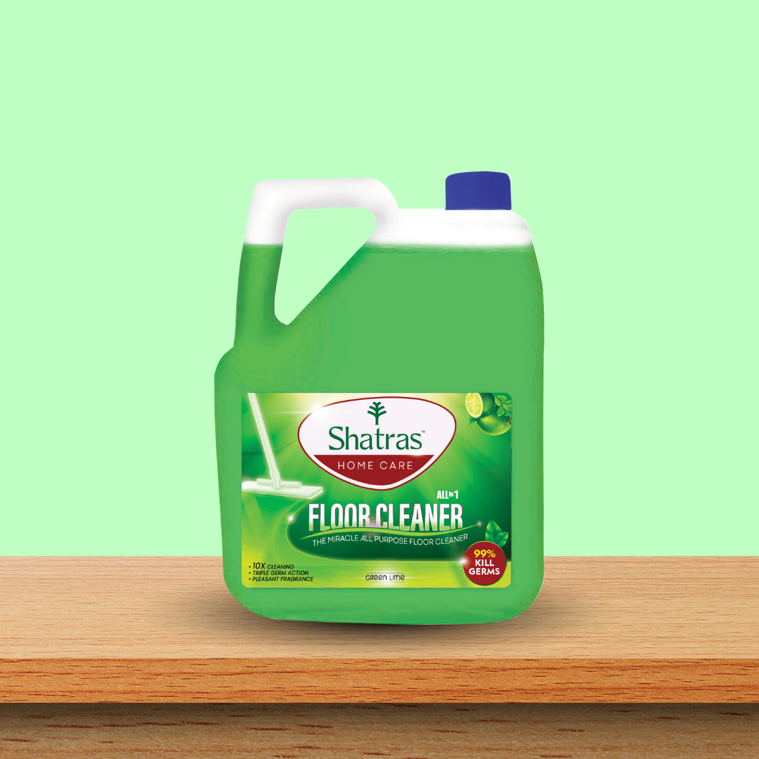Shatras All-in-1 Floor Cleaner – Safe, Powerful (Green)
