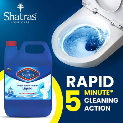 Shatras Disinfectant Toilet Cleaner 5Liter (Pack of 2)
