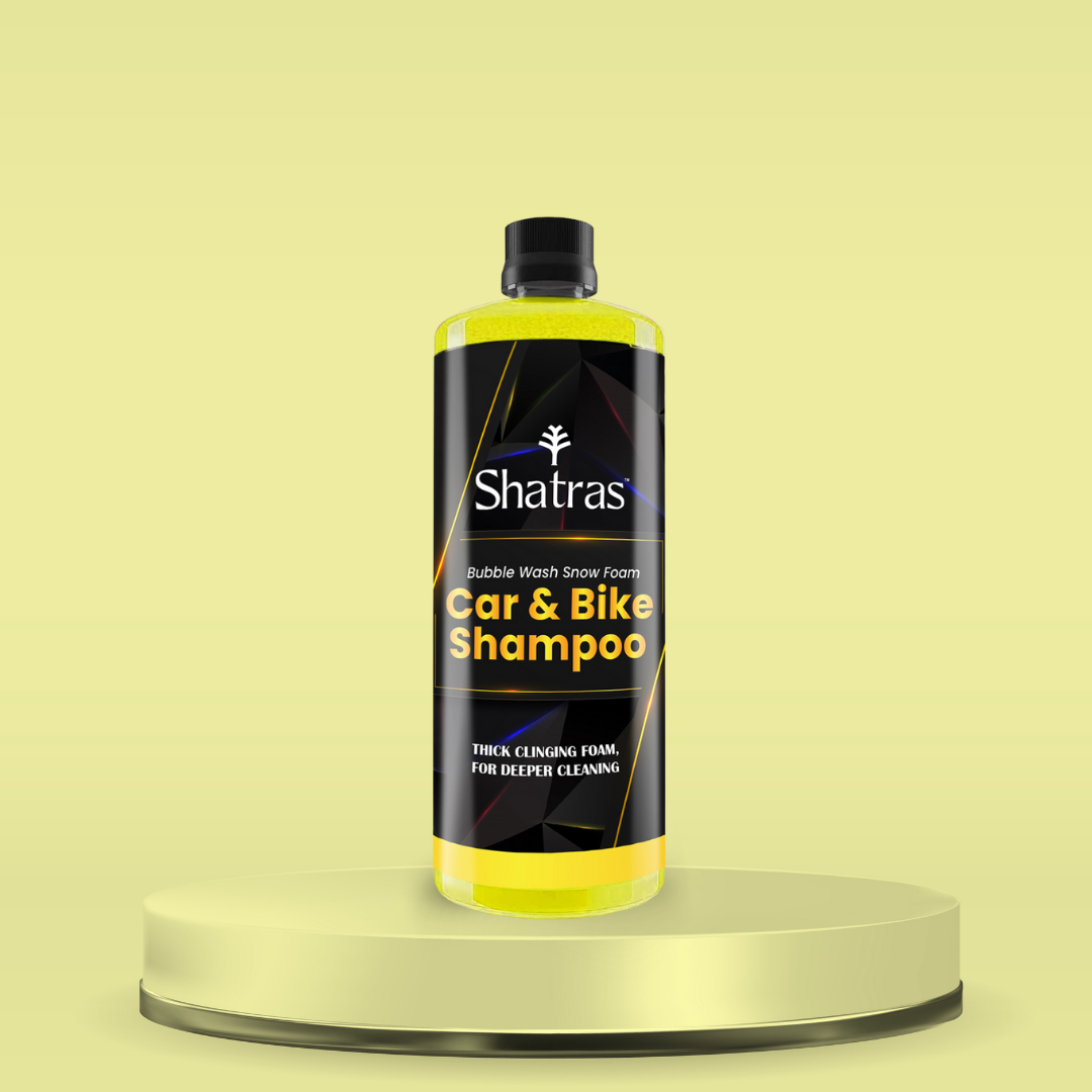 Shatras Foam Car Wash Shampoo Concentrate - pH Neutral(Yellow)