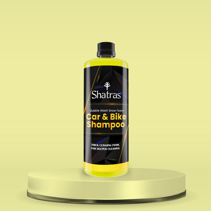 Shatras Foam Car Wash Shampoo Concentrate - pH Neutral(Yellow)
