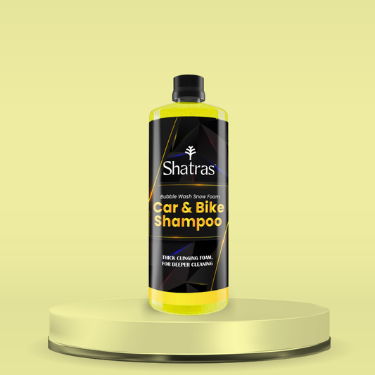 Shatras Foam Car Wash Shampoo Concentrate - pH Neutral(Yellow)