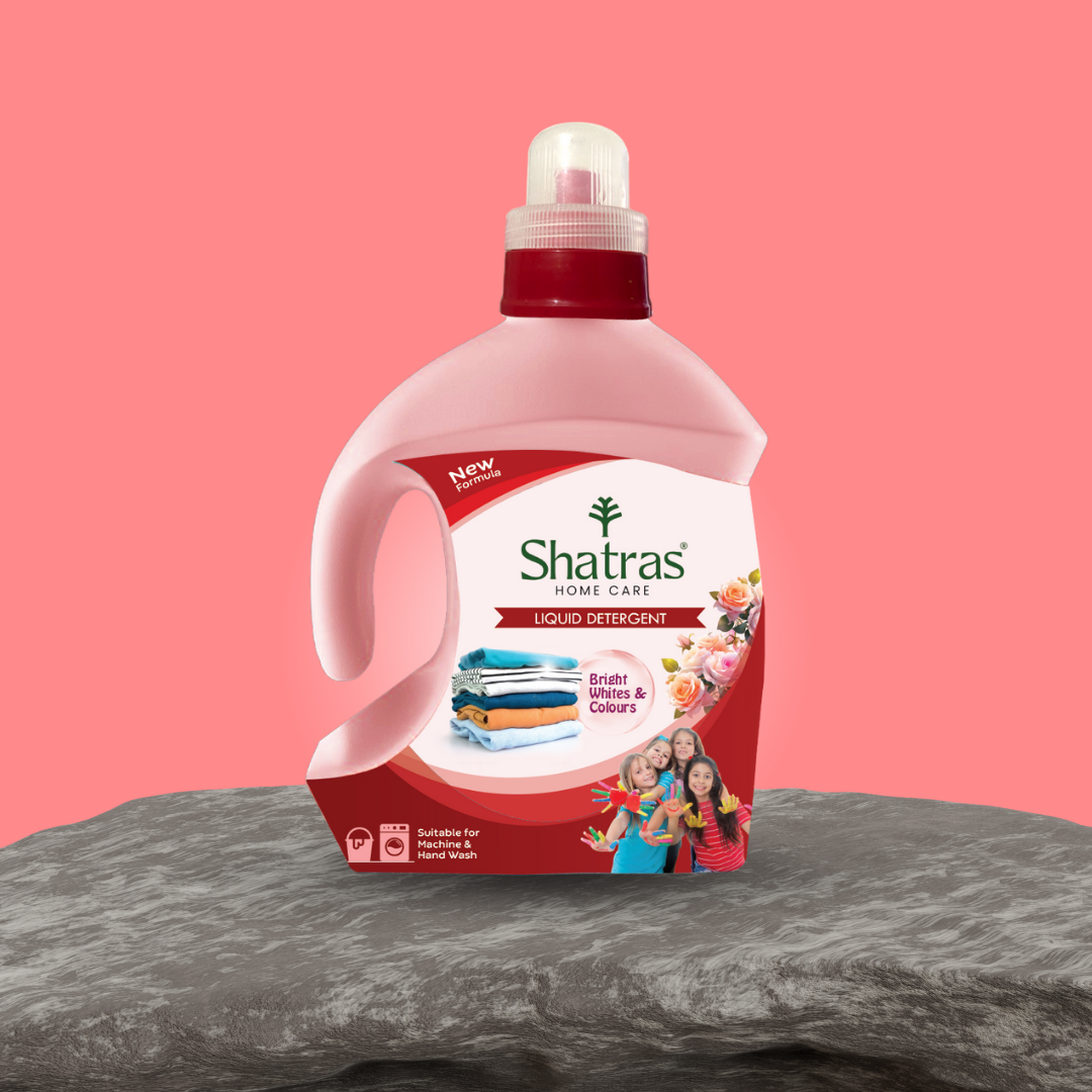 Shatras Eco-friendly 1 Liter Laundry Liquid Detergent (Red)