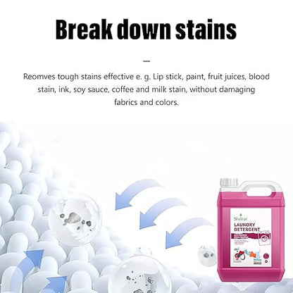 Shatras Pink Lily Liquid Detergent 5 Liter
