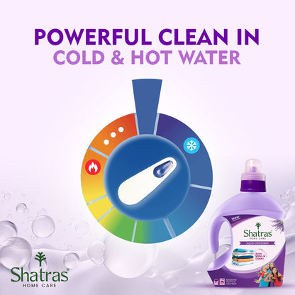 Shatras Eco-friendly 1 Liter Laundry Liquid Detergent (Purple)