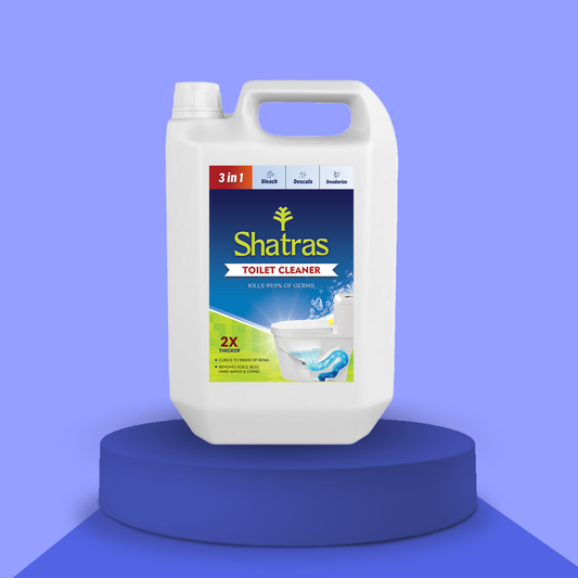 Shatras Disinfectant Toilet Cleaner | Removes Toughest Stains With Sparkling Shine |Kills 99.9% Germs