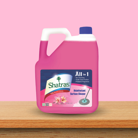 Shatras All-in-1 Floor Cleaner – Safe, Powerful & Refreshingly Clean (Pink)