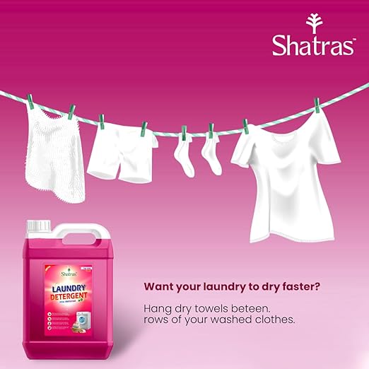 Shatras Laundry Liquid Detergent 5L x (Pack Of 2)