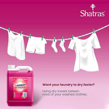 Shatras Laundry Liquid Detergent 5L x (Pack Of 2)