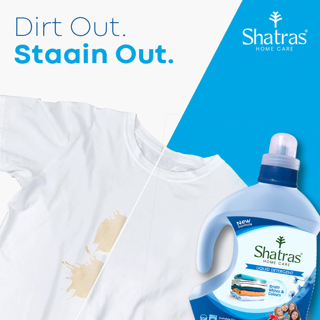 Shatras Eco-friendly 1 Liter Laundry Liquid Detergent (Blue)