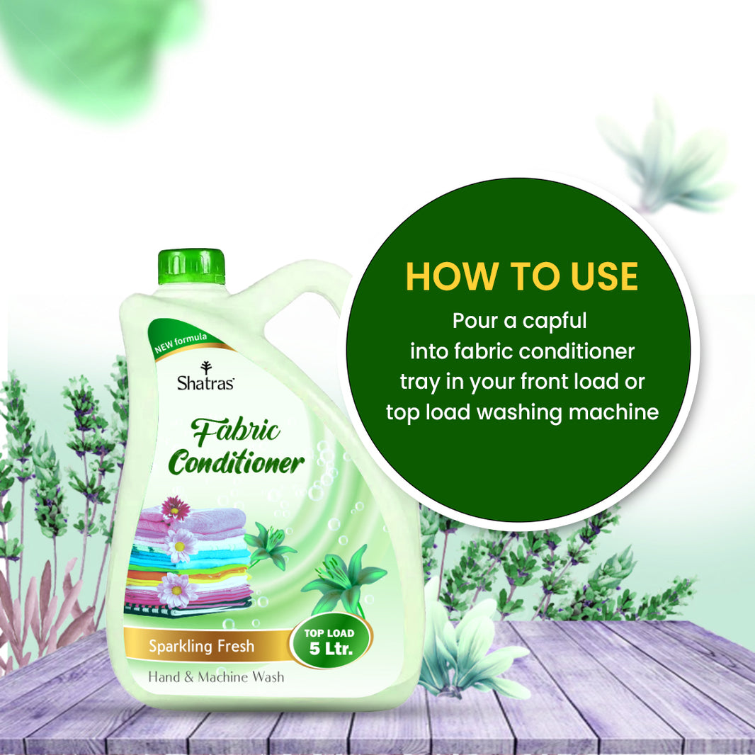 Fabric Conditioner – Sparkling Fresh Softness in Every Wash (5L-Green)