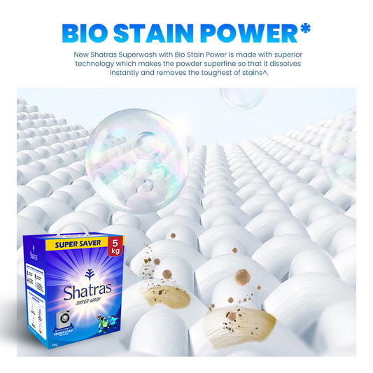 Laundry powder for clothes