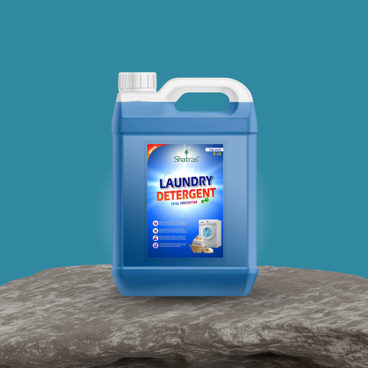 Shatras Premium Laundry Detergent Freshness in Every Wash (Blue) 5L