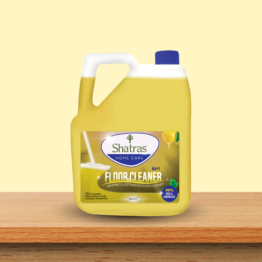 Shatras All-in-1 Floor Cleaner – Safe, Powerful (Yellow)