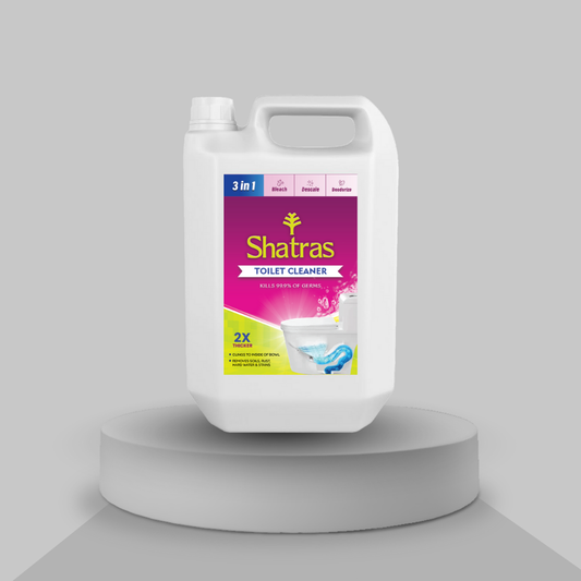 Shatras Home Care Toilet Cleaner - 10X Advanced Cleaning Power, Kills 99.9% Germs, Removes Stains & Fights Odors