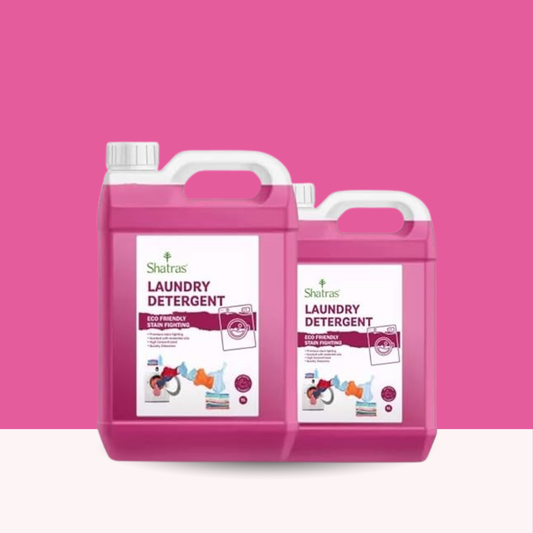 Shatras Pink Lily Liquid Detergent Pack of 2 (10L Pink)