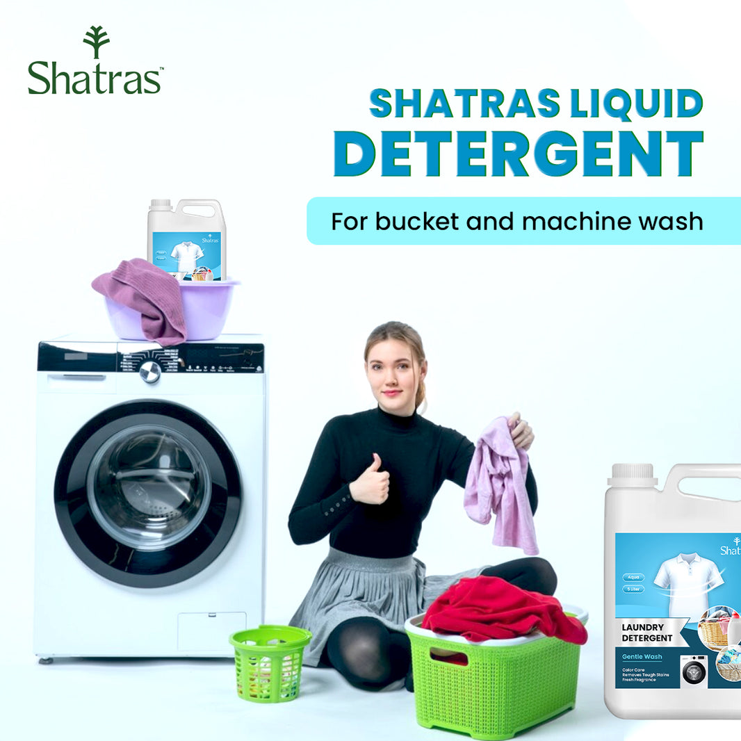 Liquid Detergent – One Solution for Every Wash (Blue)