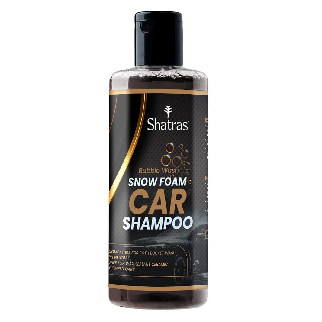 Shatras Snow Foam Car Shampoo – 300 ml Deep Clean with Rich Foam