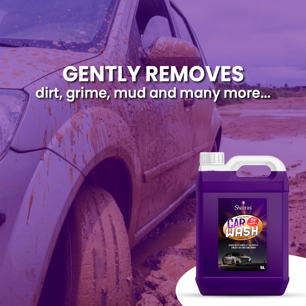 Shatras Ultra Power Car Wash 2X Cleaning Formula (Purple)