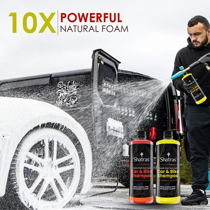 Eco-friendly car wash shampoo
