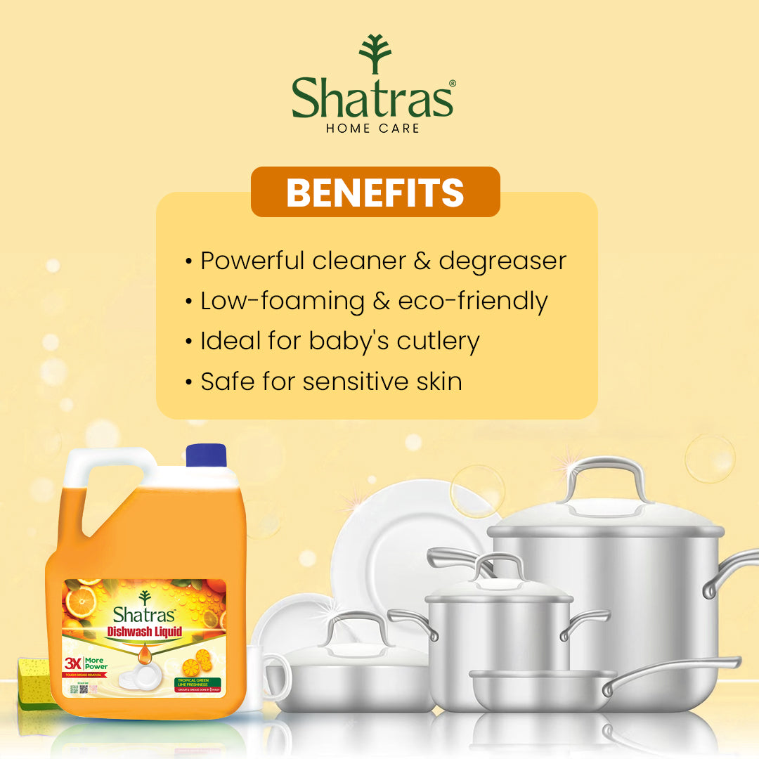Natural dish wash liquid for sensitive skin