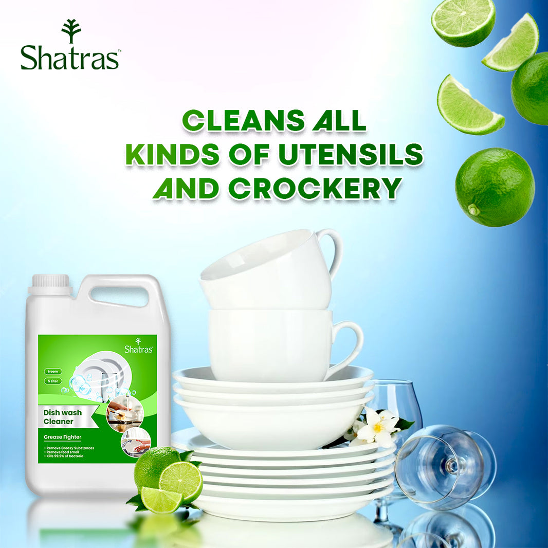 Dish Wash Cleaner – Tough on Grease, Gentle on Hands (Green)