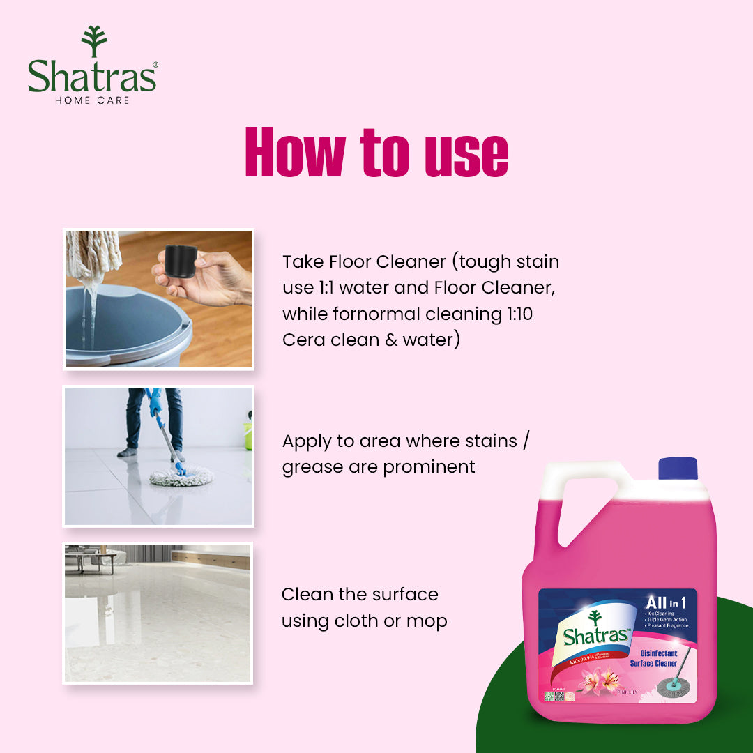 Eco-friendly floor cleaner
